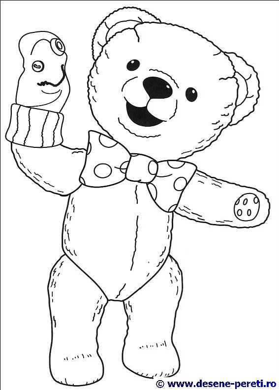 andy pandy desene colorat